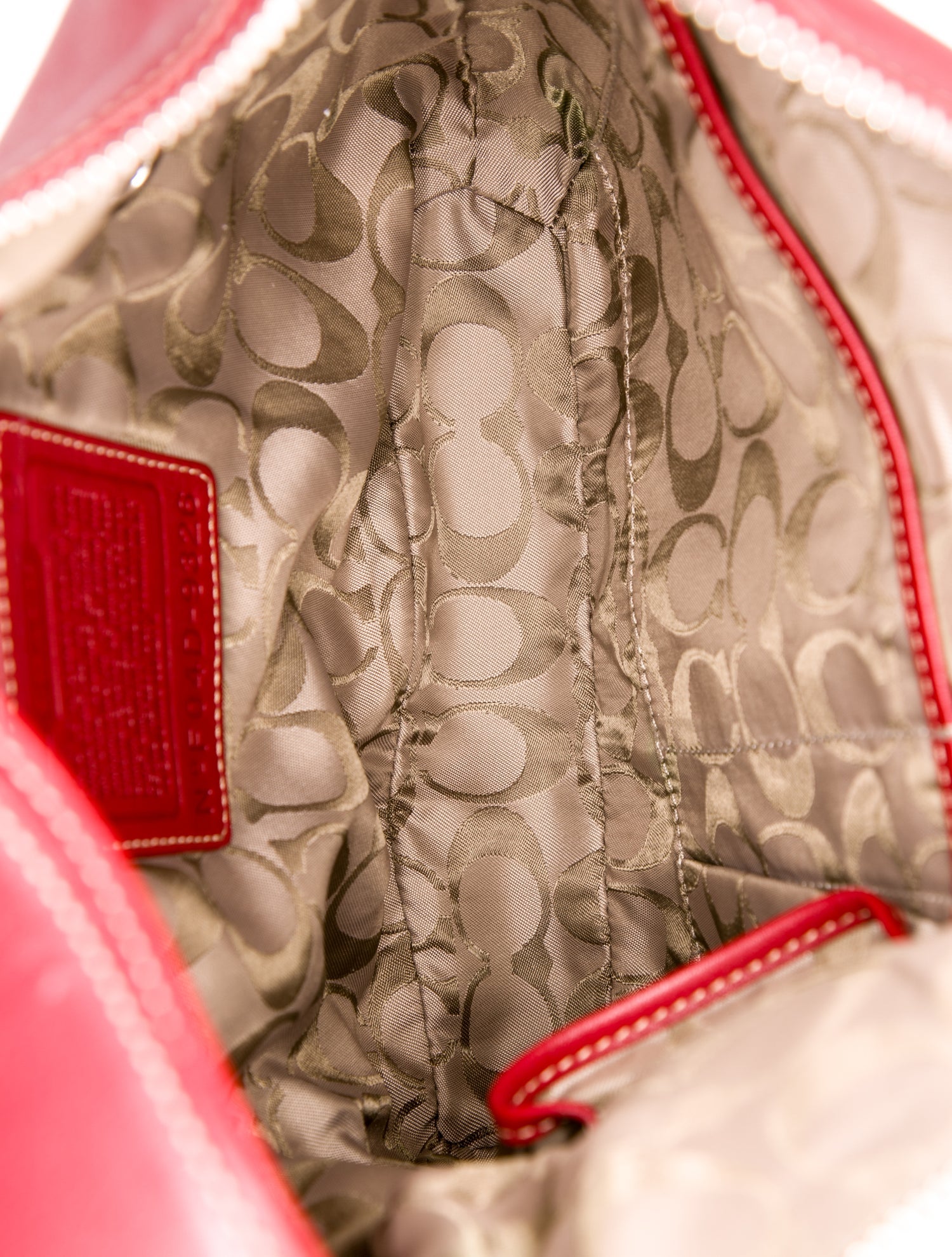 Coach Leather Shoulder Bag
